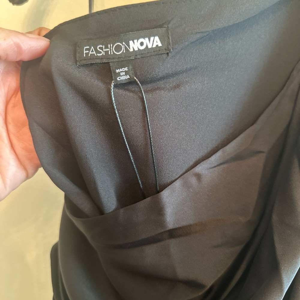 Fashion Nova Black Maxi Dress